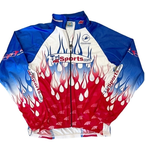 Squadra Cycling Jersey Long Sleeve Size XL - Picture 6 of 6